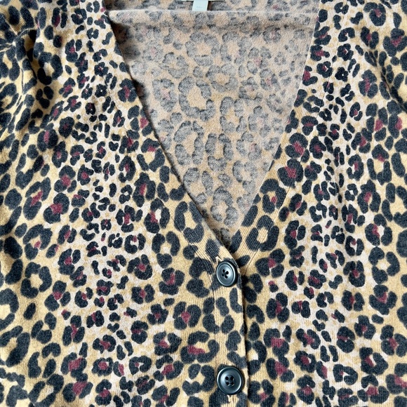 Leopard Print Cardigan - Picture 3 of 5
